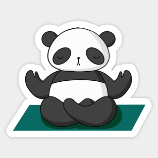 Zen Panda Sticker